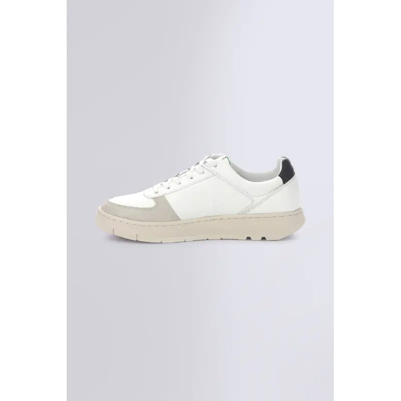 KICK ALLOW BLANC MARINE BASKETS BASSES Cuir No Gender