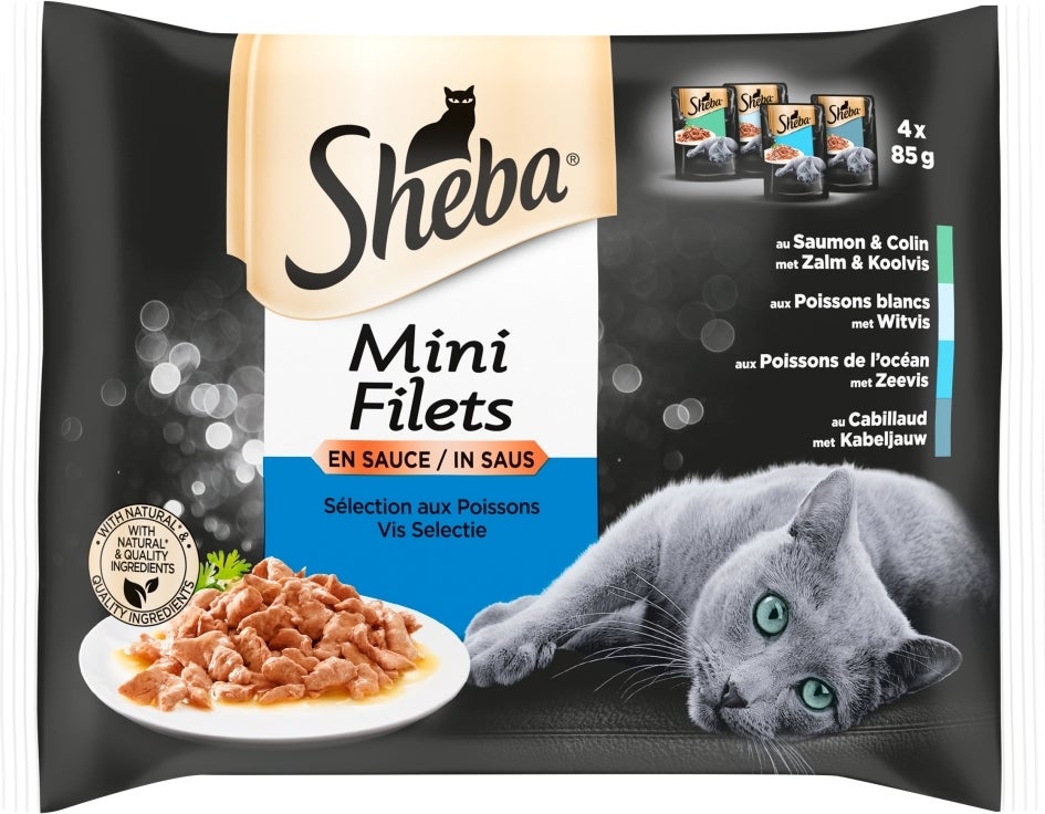 Sheba Delice Du Jour vis 4 x 85 g