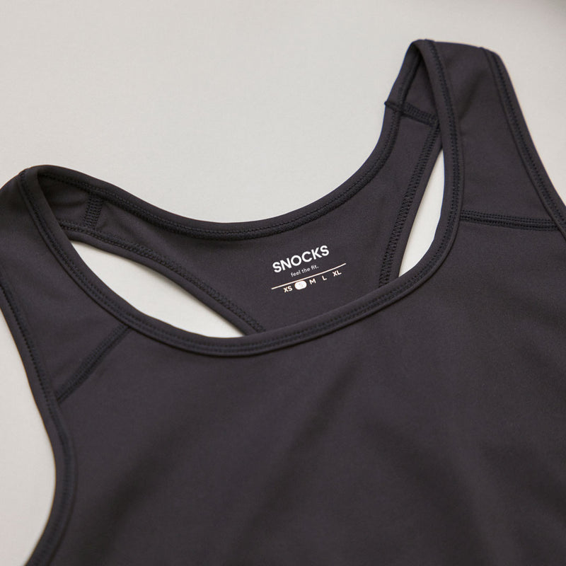 Sport-BH aus recyceltem Polyester Hellgrün
