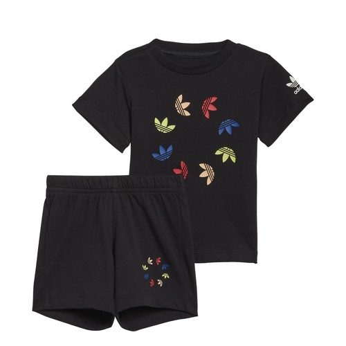 adidas Originals - SHORT TEE SET - Noir