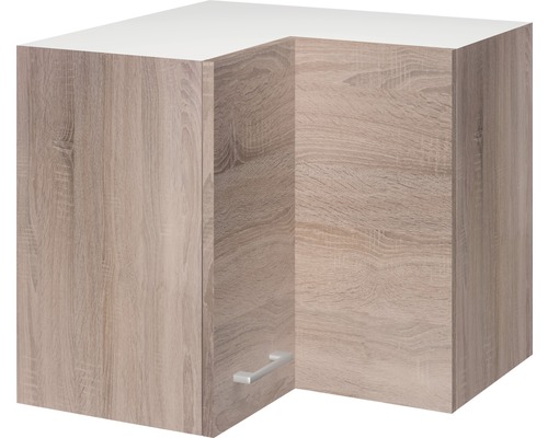 Flex Well Samoa hoekwandkast BxDxH 60 x 32 x 55 cm sonoma eiken mat gedemonteerd