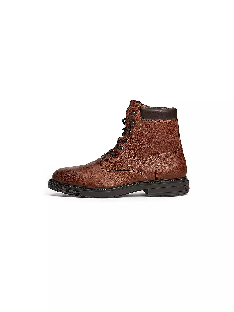 TOMMY HILFIGER Schnürboots braun
