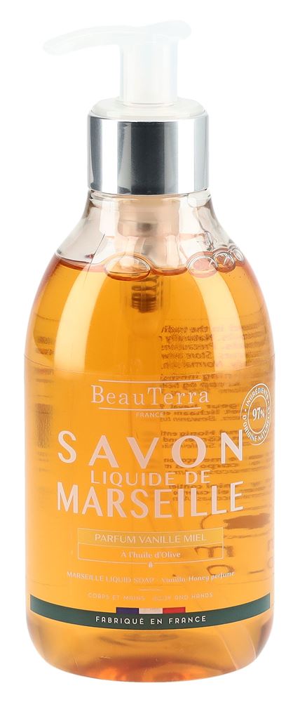 BEAUTERRA Flüssigseife Marseille liq Vanille Honig Fl 300 ml