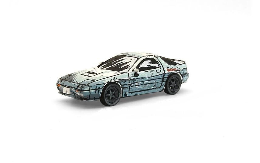 Initial-D Comic Edition 3 Cars Set, 1:64Detailgetreues Modellauto für Sammler im Massstab 1:64