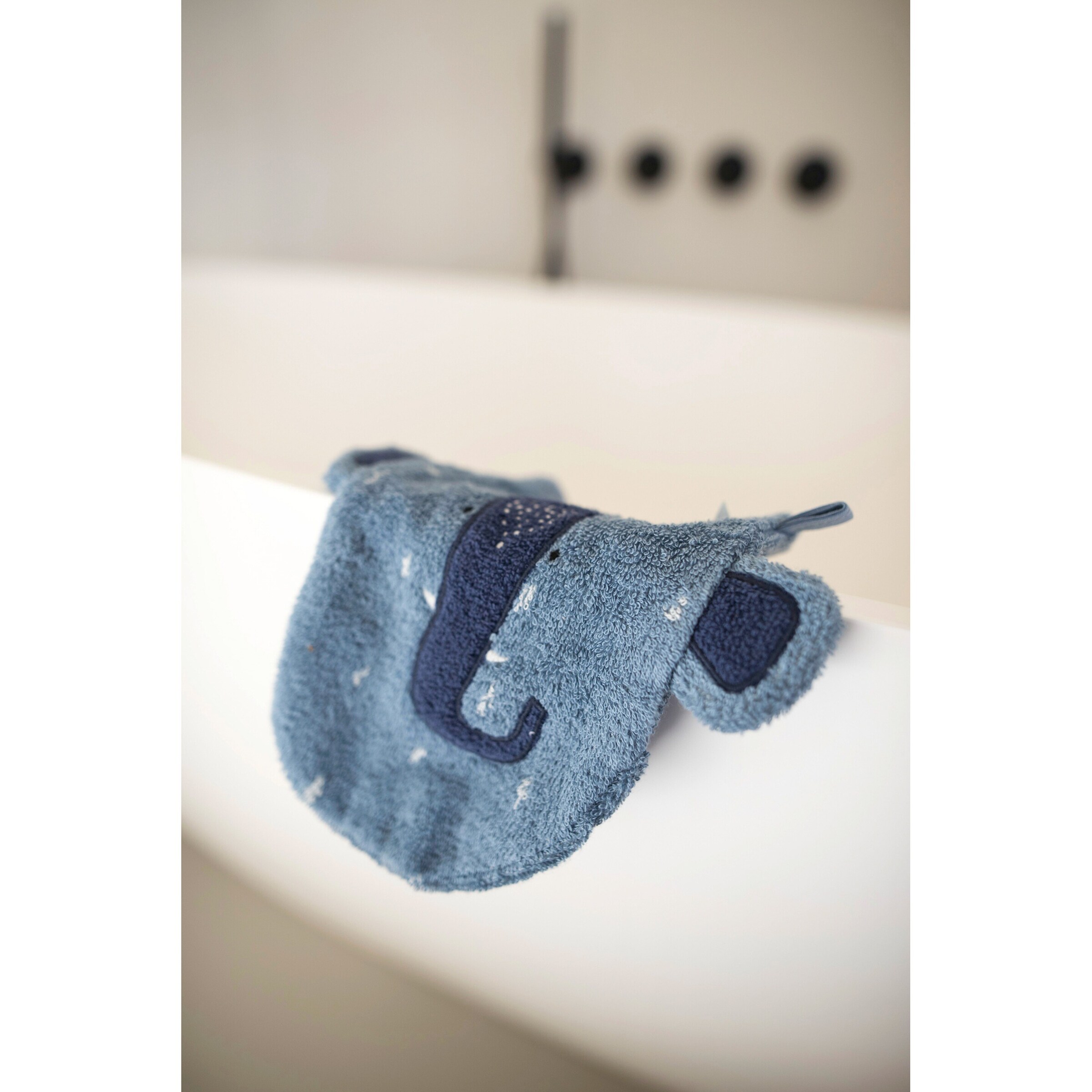 trixie 2er-Pack Waschhandschuhe Dino & Elefant