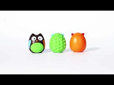 Skip Hop Hochets Oeufs Avec Sons - Animaux Multi