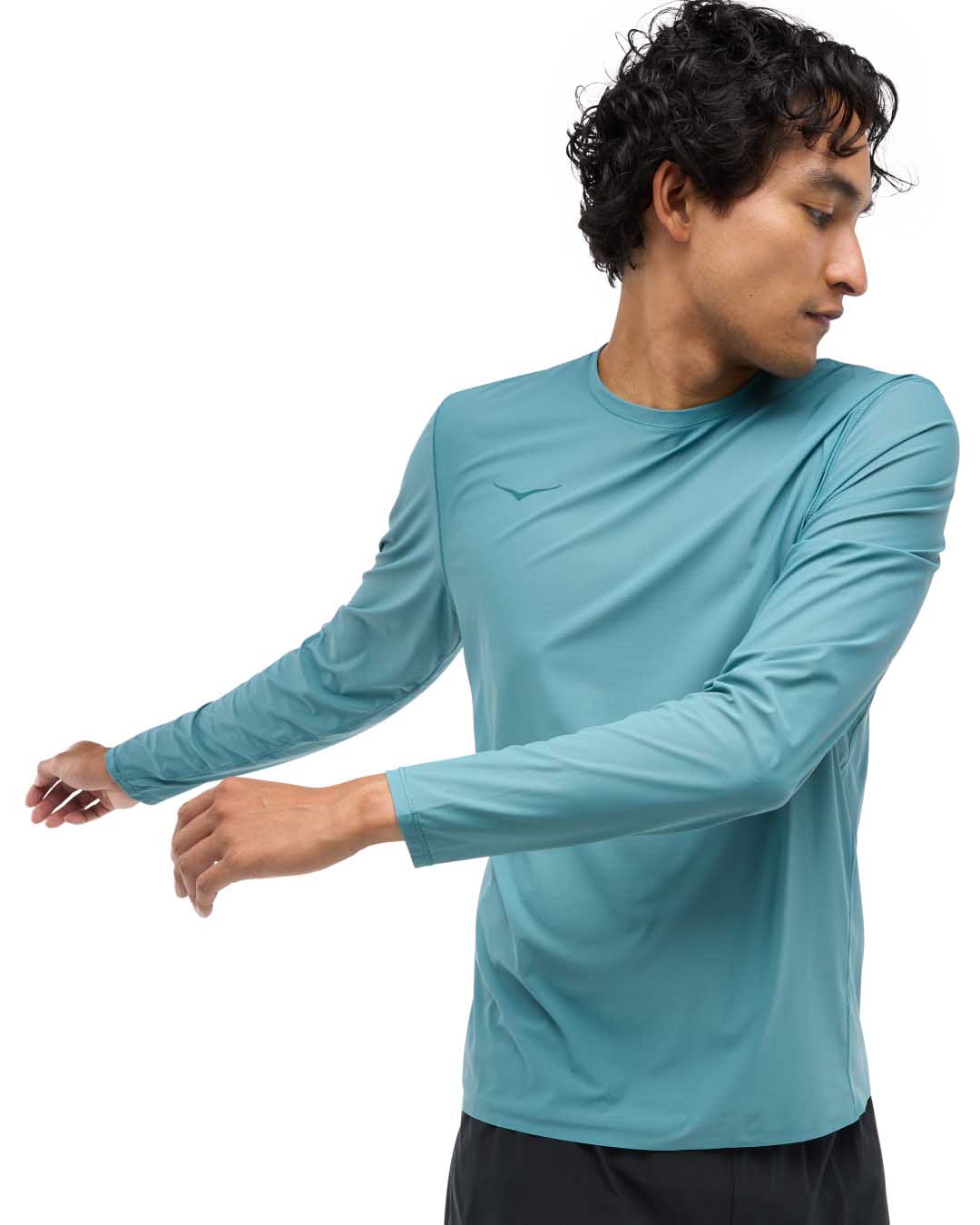 Airolite Run Long Sleeve Herre MTNF/Mountain Fog