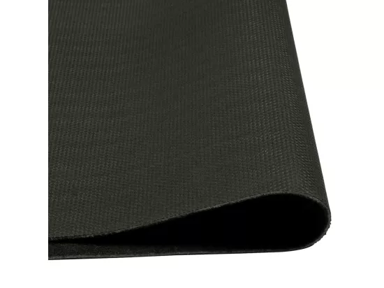 Tapis de cuisine lavable imprimé tasse noir 60x300 cm velours