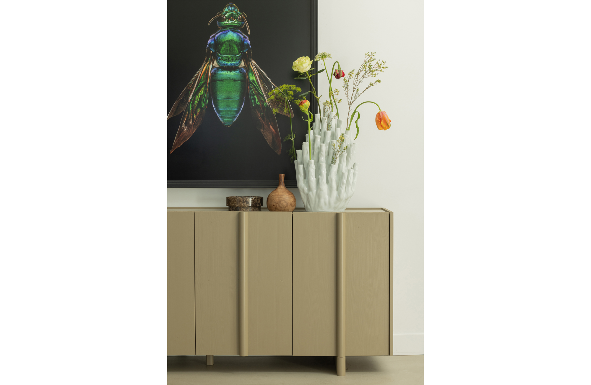 WOOOD Exclusive dressoir Basu Basu concrete decor optiepakket t.b.v. dressoir
