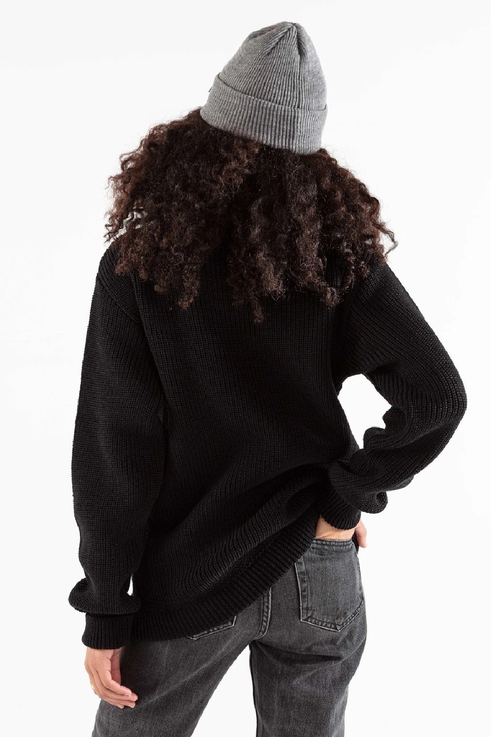 Jeckybeng Seemanns-Pullover The Seaman Sweater Unisex Black