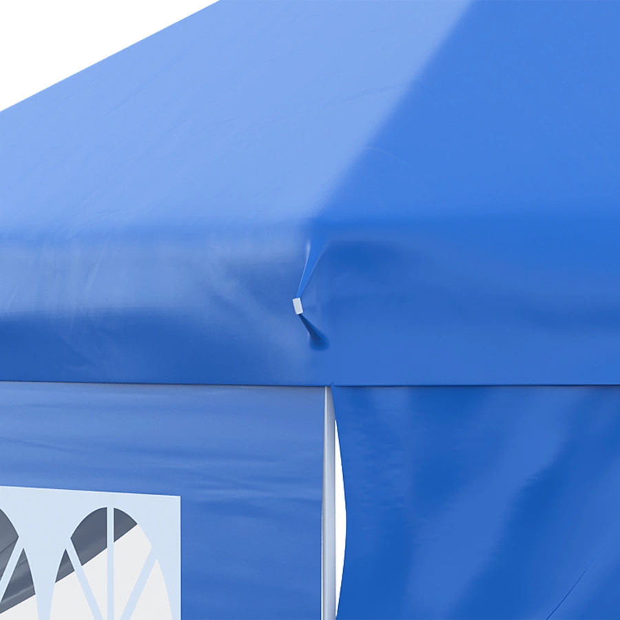 Outsunny Pavillon mit Rolltasche blau