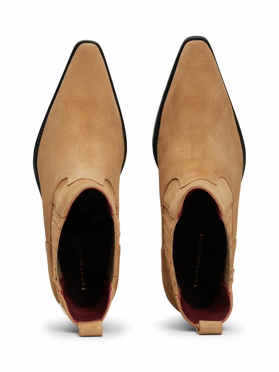 TOMMY HILFIGER<br>Botas de cowboy em couro