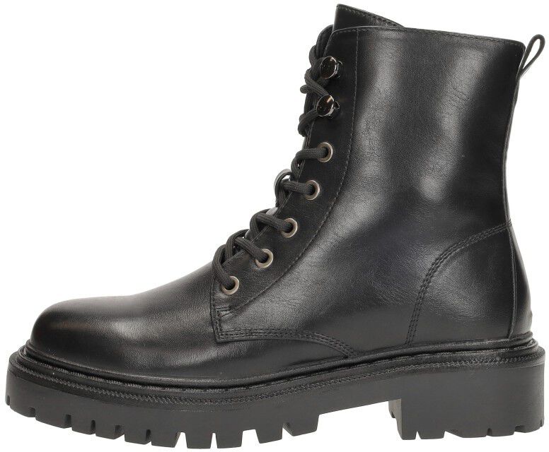 Sub55 Veterschoenen Hoog zwart