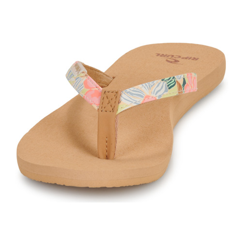 Rip Curl - FREEDOM BLOOM OPEN TOE - Marron / Multicolore
