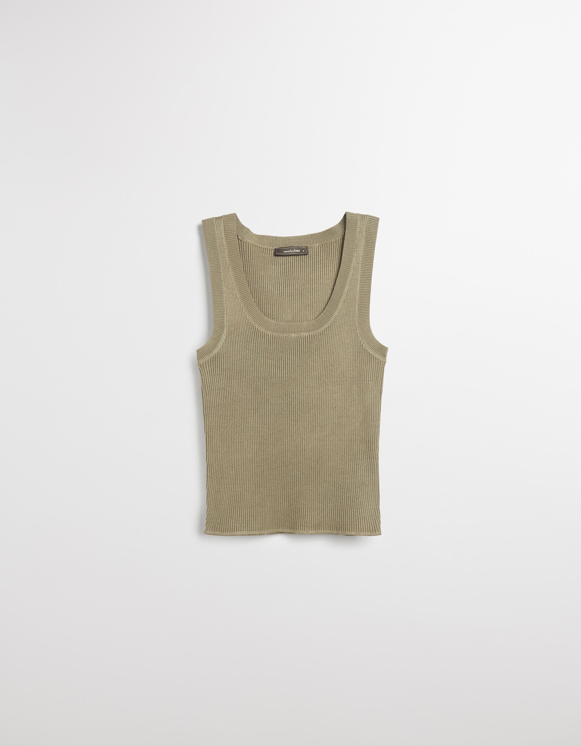Top, Mulher, Verde Escuro