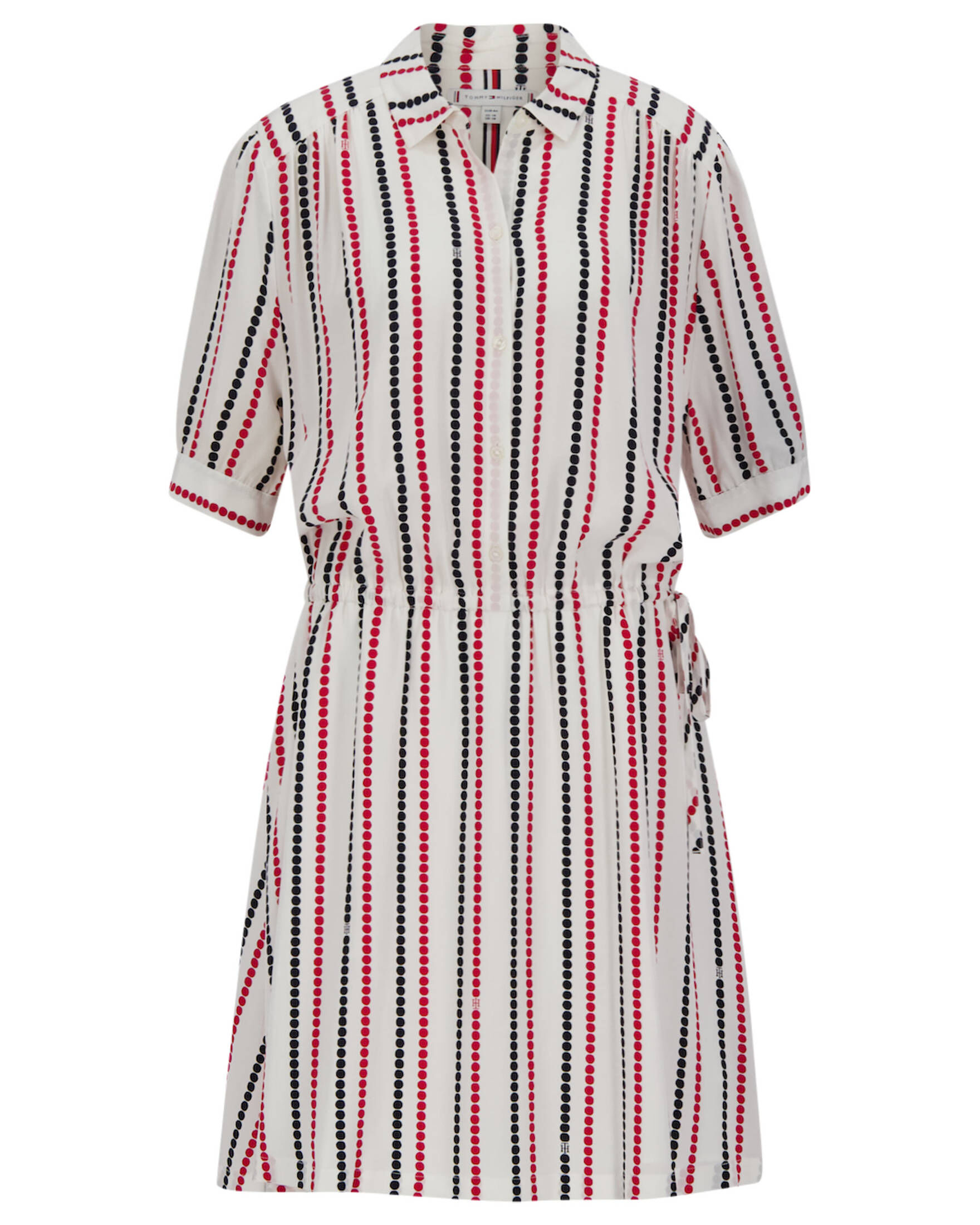 Tommy Hilfiger| Damen Blusenkleid CRV VIS KNEE SHIRT DRESS