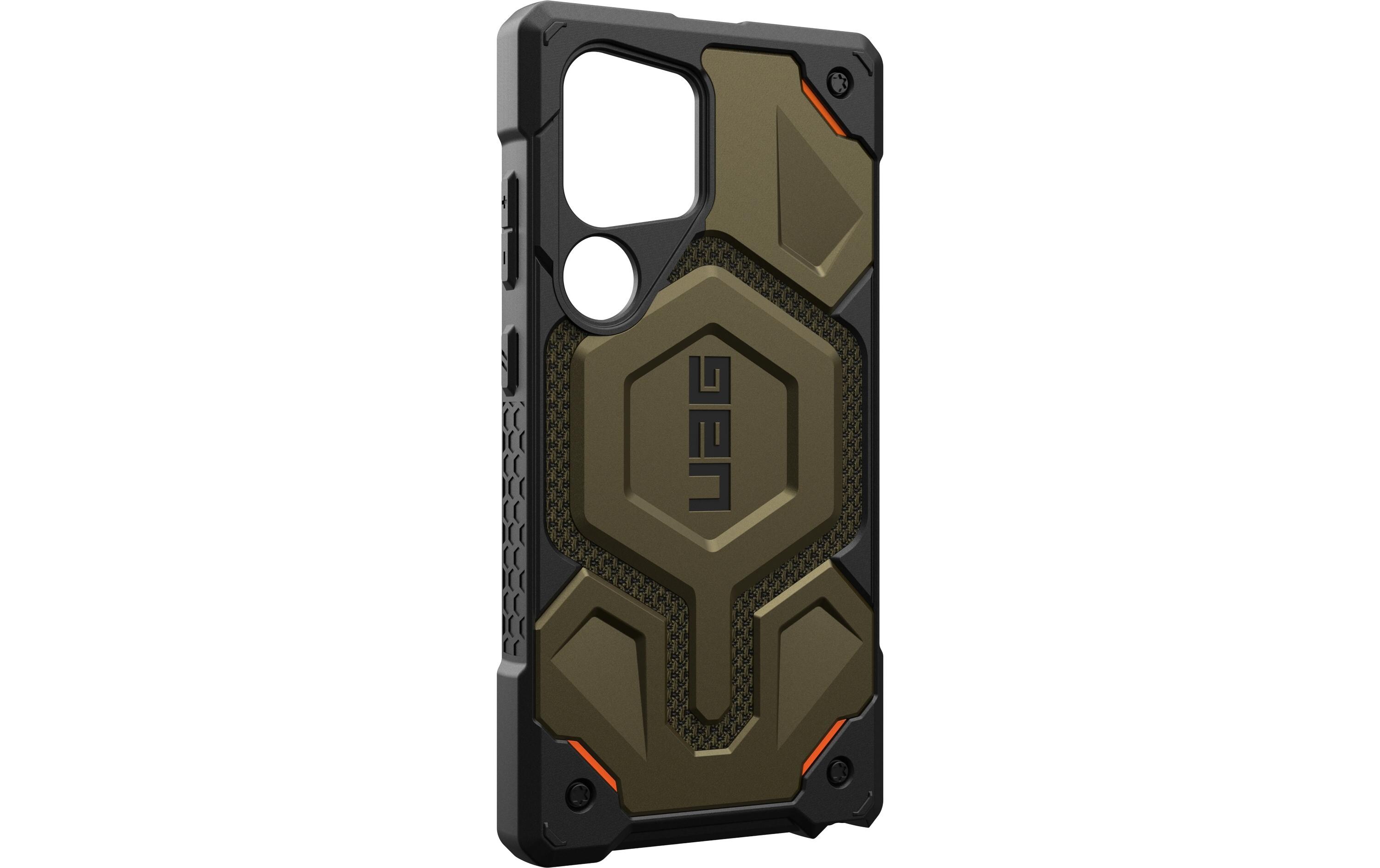 Back Cover Monarch Galaxy S24 Ultra Kevlar GreenSchutzhülle für das Samsung Galaxy S24 Ultra