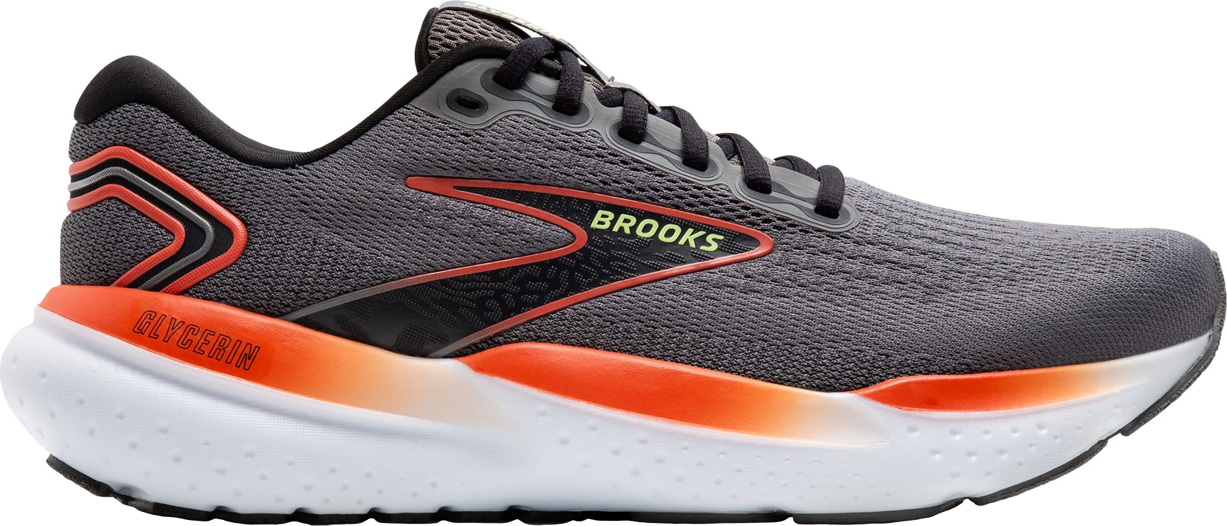 Glycerin 21 Herre 059/Grey/Mandarin Red/Green