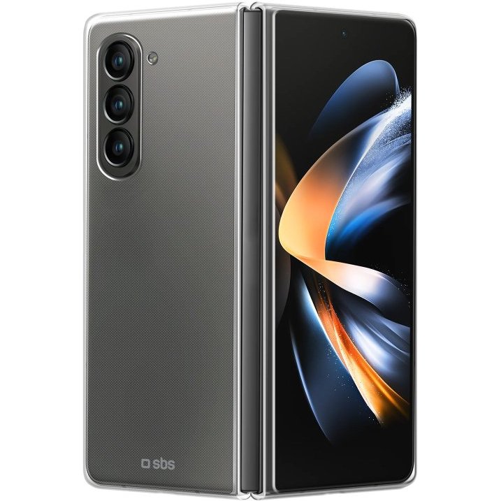 SBS Etui support Coque Crystal pour Samsung Z Fold 5