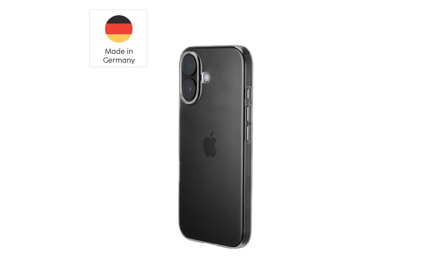 Back Cover Always Clear iPhone 16 TransparentBack-Cover für das Apple iPhone 16