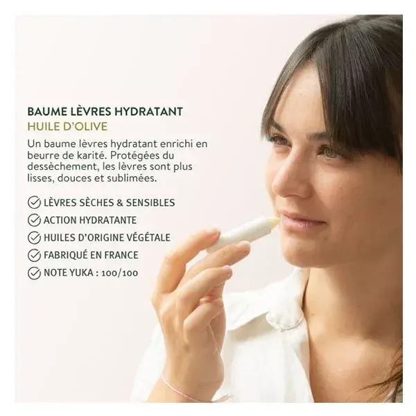 Le Petit Olivier - Bálsamo Labial Hidratante - Azeite de Oliva 4g