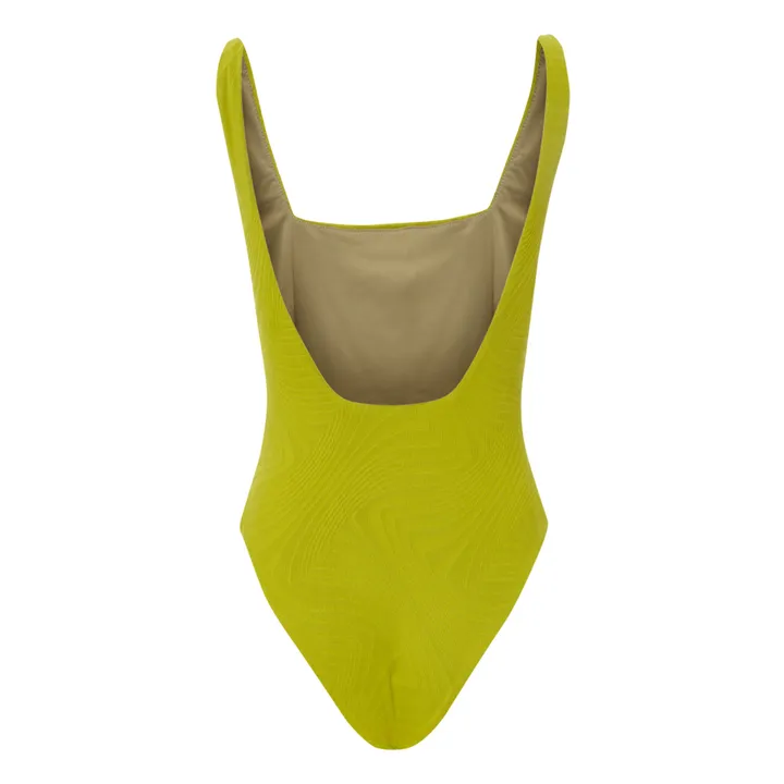 Fella Swim Maillot 1 Pièce Cruise Texturé | Vert olive