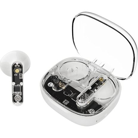 Streetz T150 TWS transparent In-ear - hvid