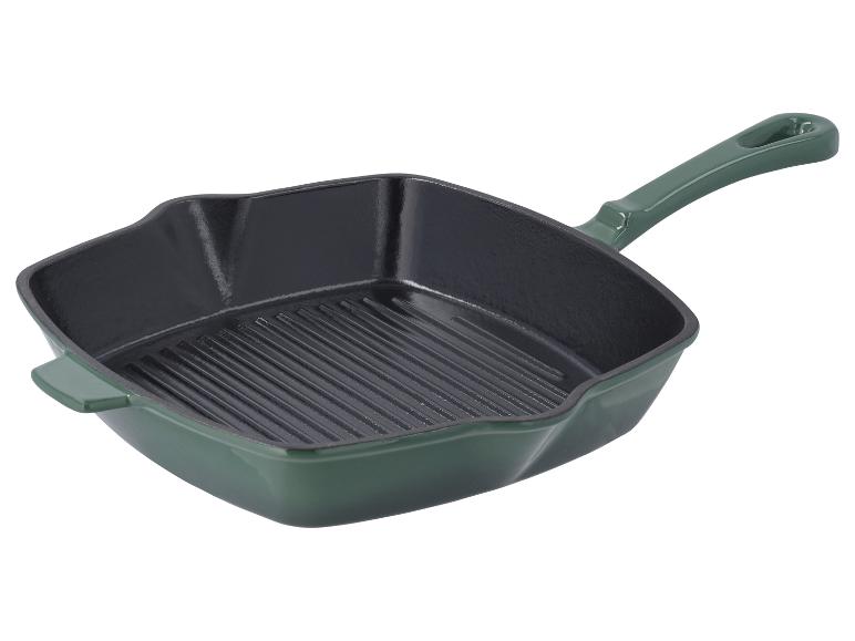 Gietijzeren grillpan 24 cm