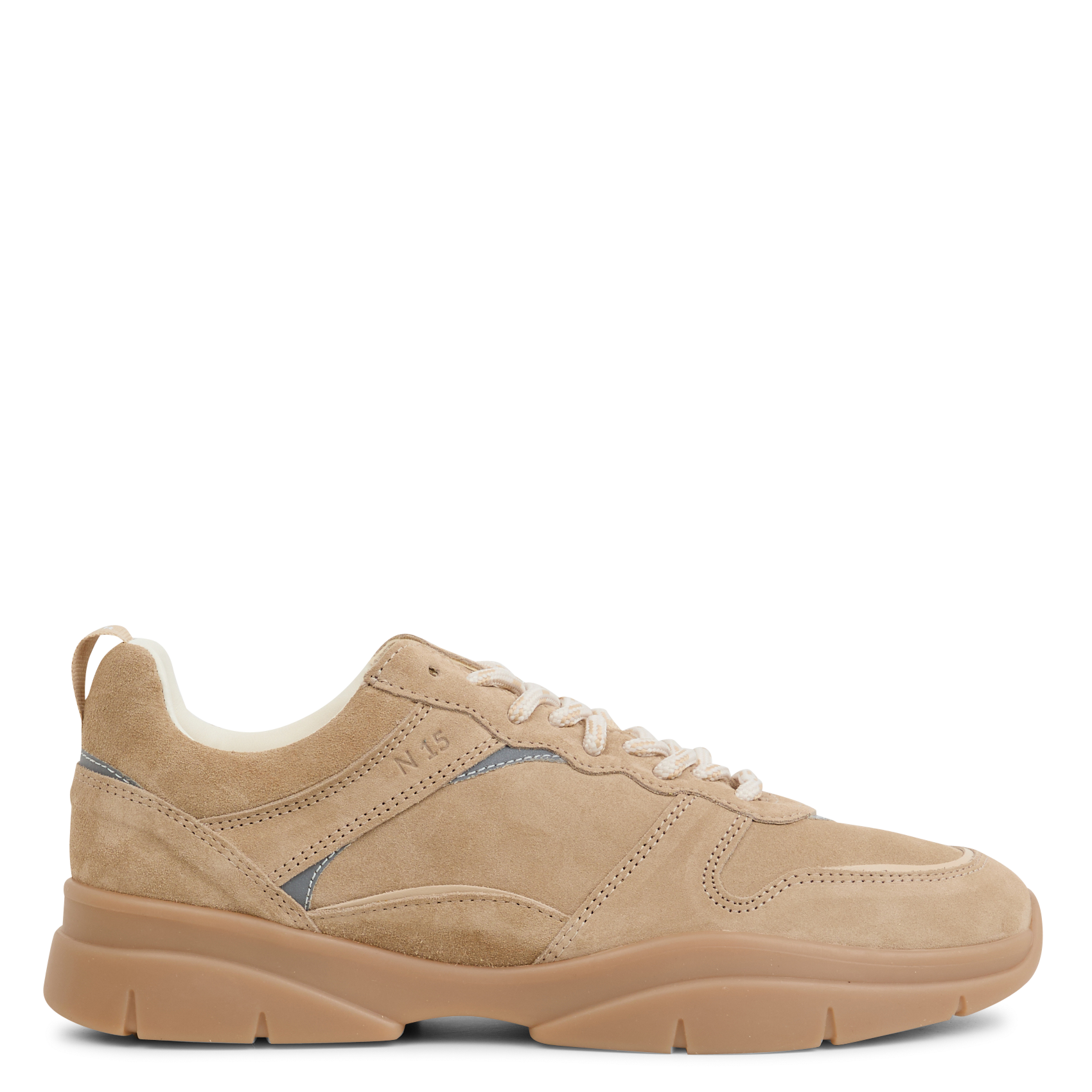 N°15 - Baskets basses en cuir | Beige