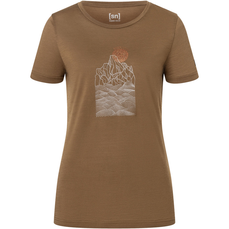 Super.Natural Damen Preikestolen Cliffs T-Shirt