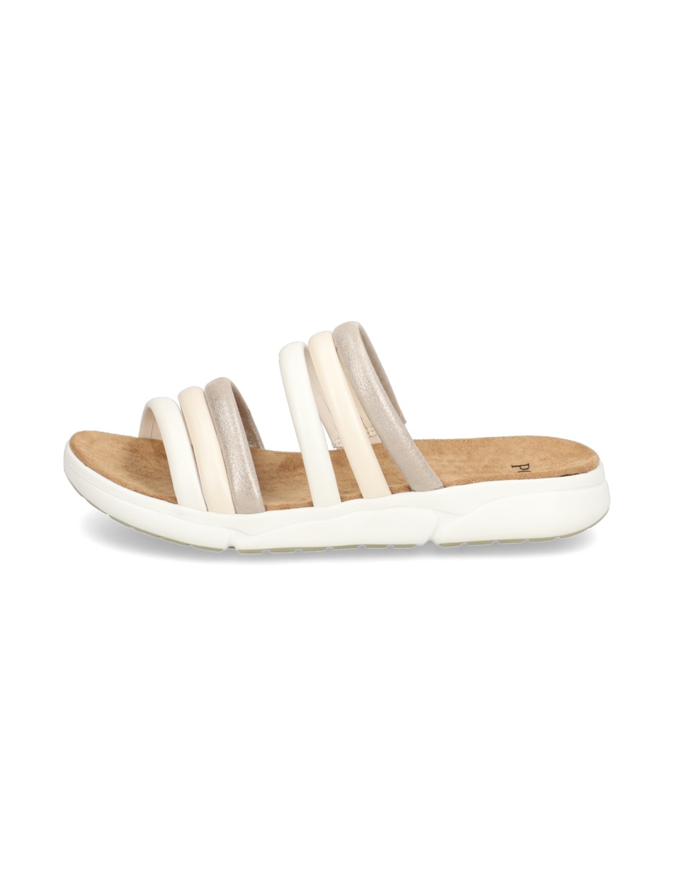 Lederkombination Pantoffel