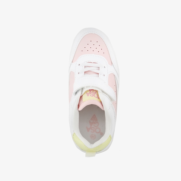 Osaga meisjes sneakers wit pastel