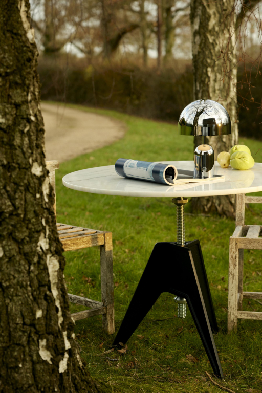 Tom Dixon Bell tafellamp LED oplaadbaar Fluro
