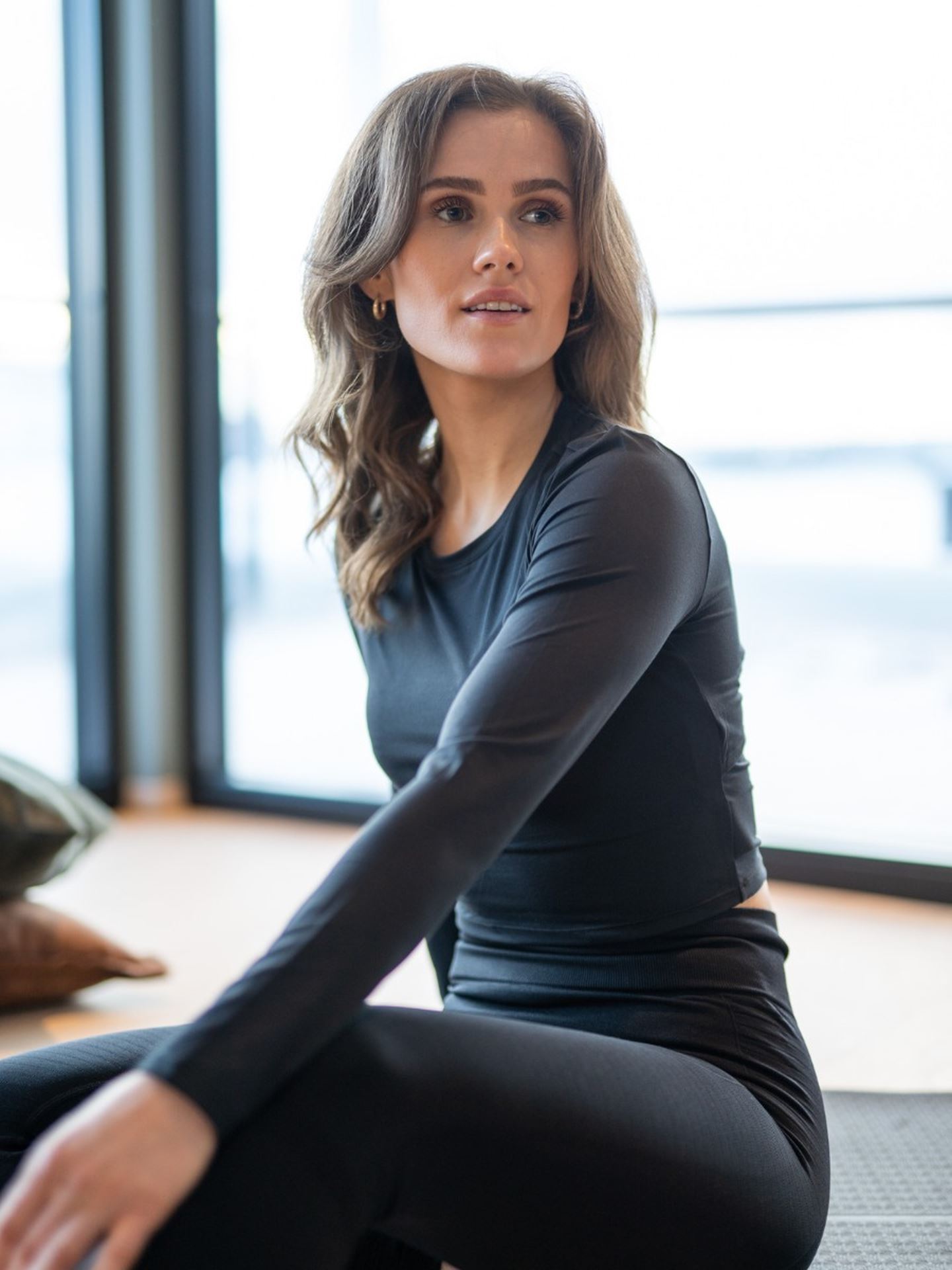 Vinna Long Sleeve Seamless crop top