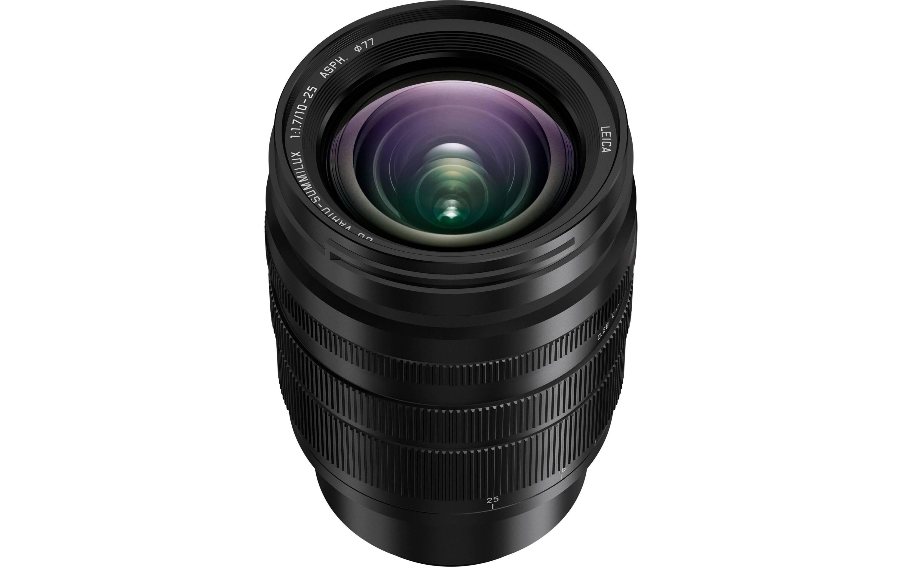 Zoomobjektiv DG 10-25mm F/1.7 MFT<br>Lichtstarkes Weitwinkel-Zoomobjektiv für das MFT-System