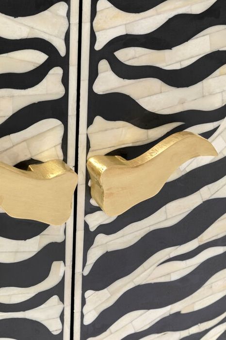 Kare Design Zebra 4-Deurs Dressoir