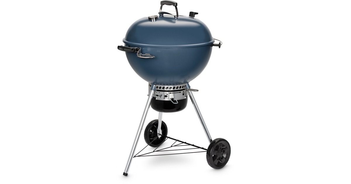 WeberMaster-Touch GBS C-5750 houtskoolbarbecue  (Blauw, Ø 57 cm)
