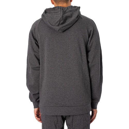 BOSS - Sudadera Con Capucha Y Logotipo Deportivo Lounge Gris