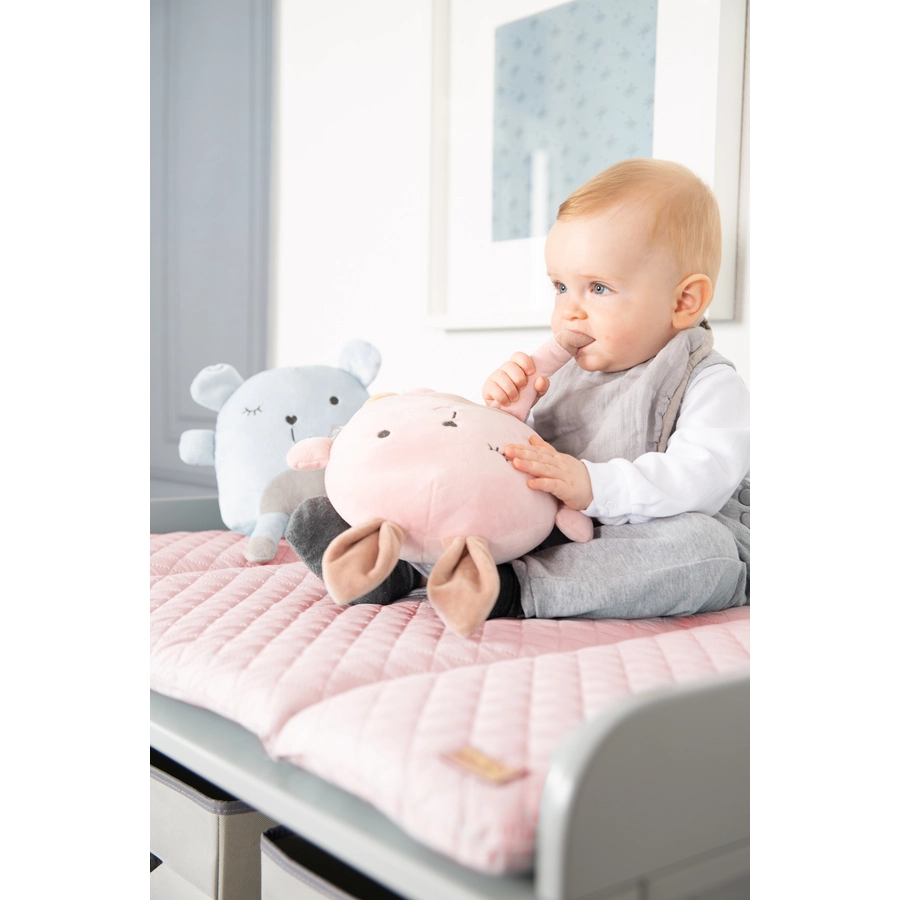 roba Wickelauflage soft Lily Style rosa
