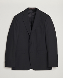 Oscar Jacobson Falk Wool Blazer Black