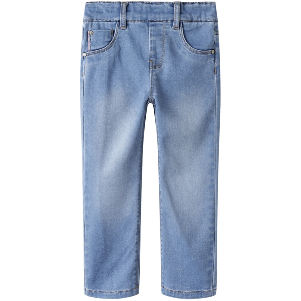 Køb Name It Light Blue Denim Nmfsalli Slim Dnm Leggings 5357-To Noos
