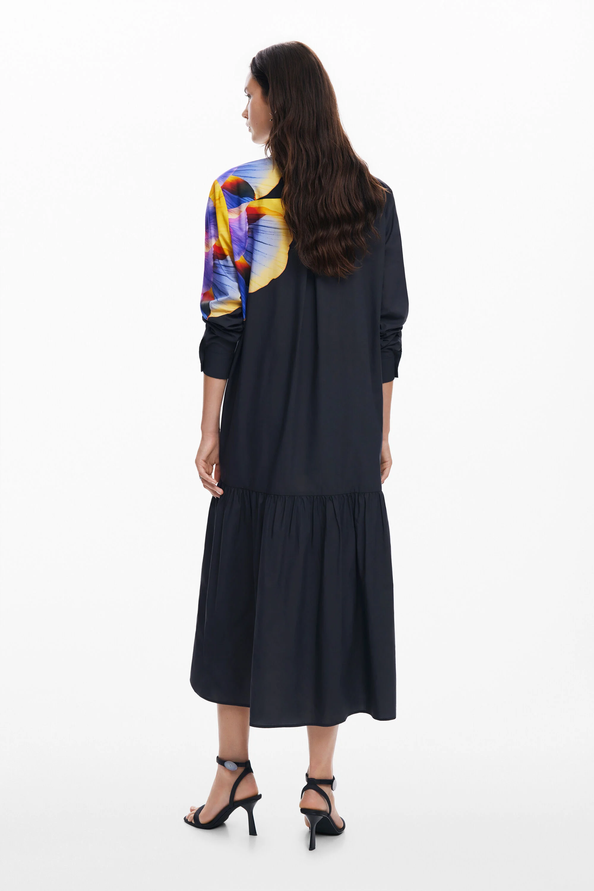 Vestido camisero flores M. Christian Lacroix