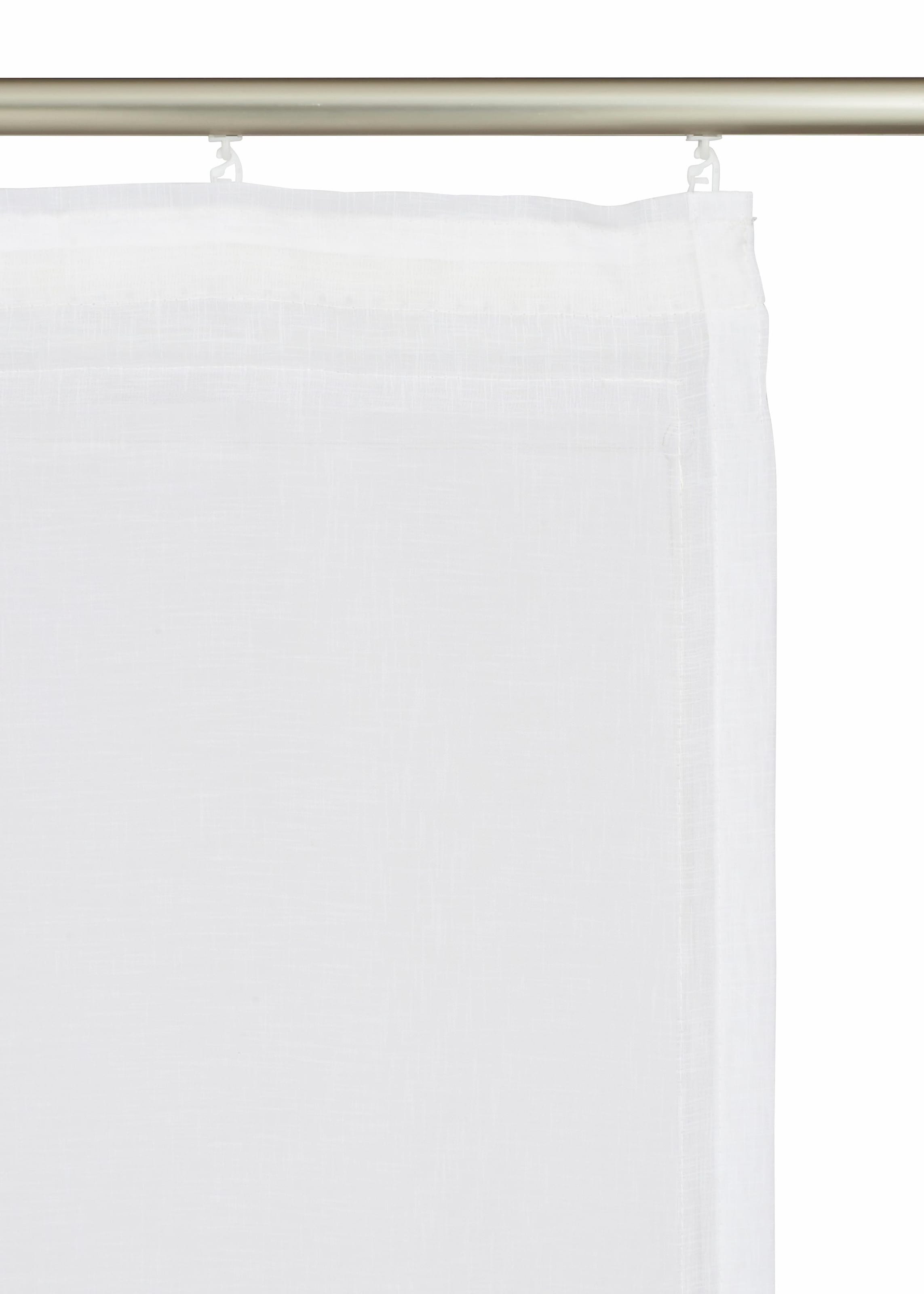 my home Raffrollo »Regina« mit Klettband Transparent, Voile, Polyester