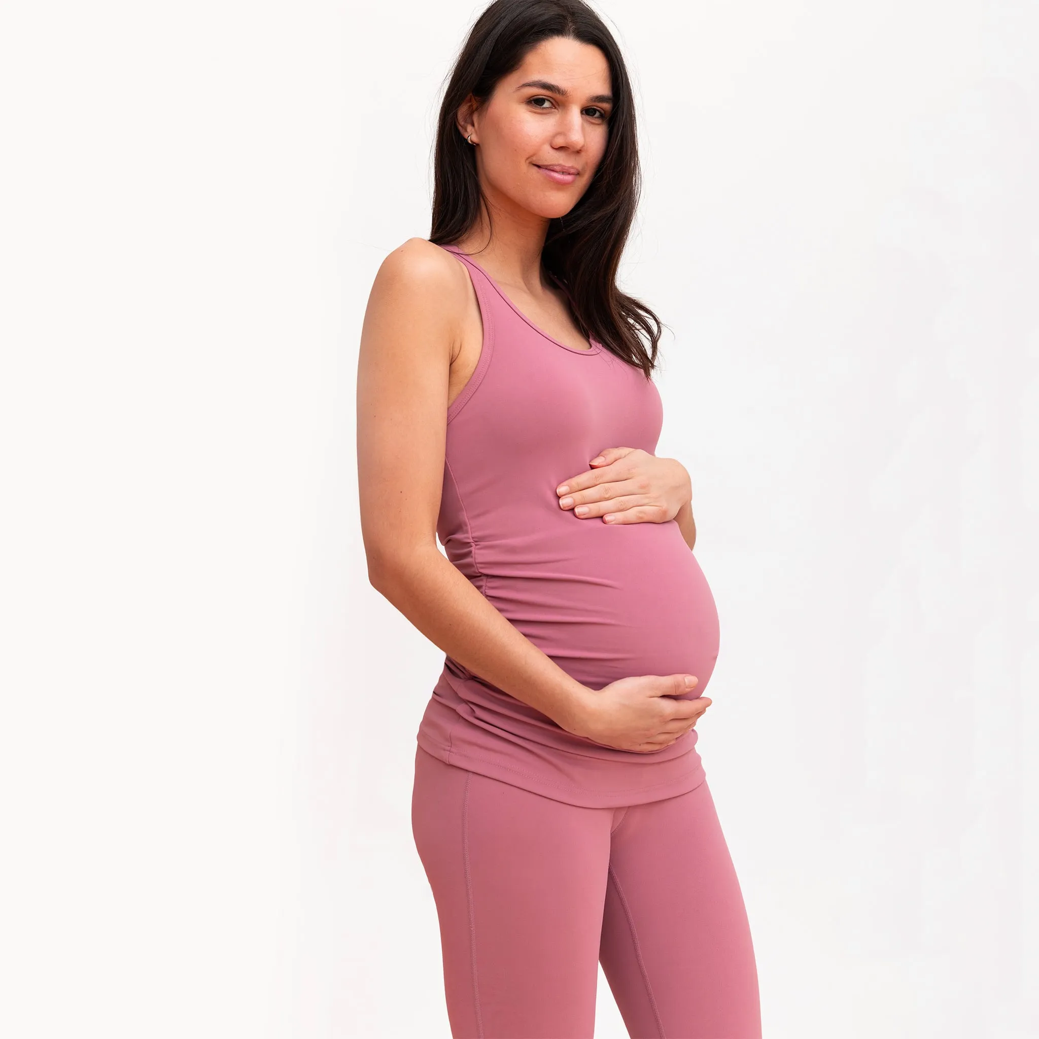 Bella Maternité Legging Athlétique Rose