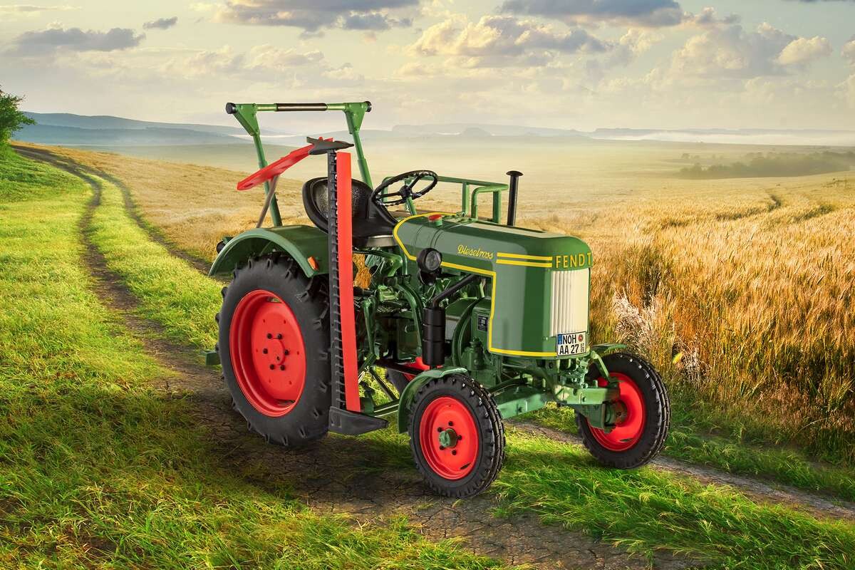 Revell - Fendt F20 Traktor Byggesæt - 1:24 - Easy-Click - 07822