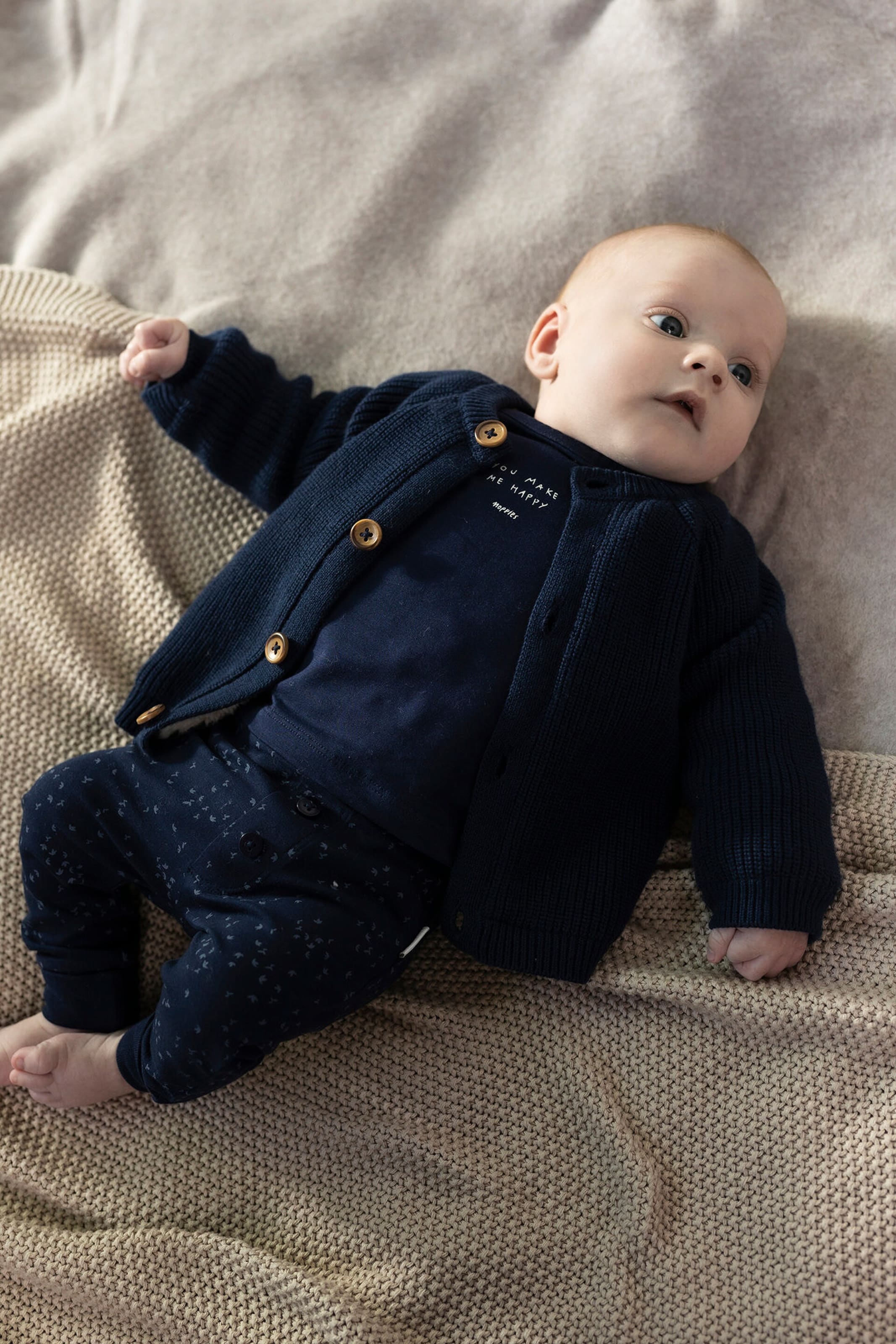 Noppies Baby Hose Nicea Black Iris