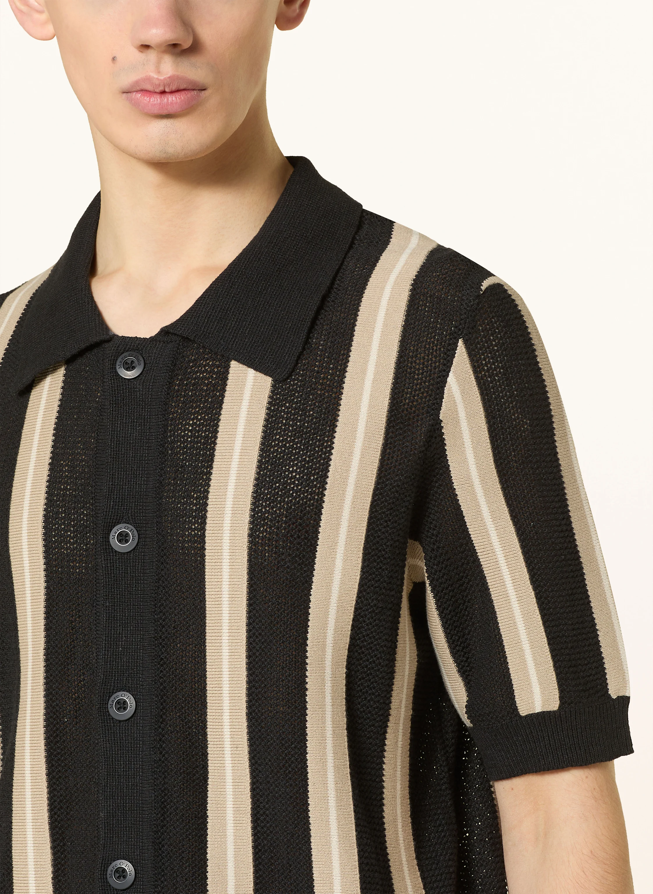 Marc O'Polo Strickhemd Regular Fit