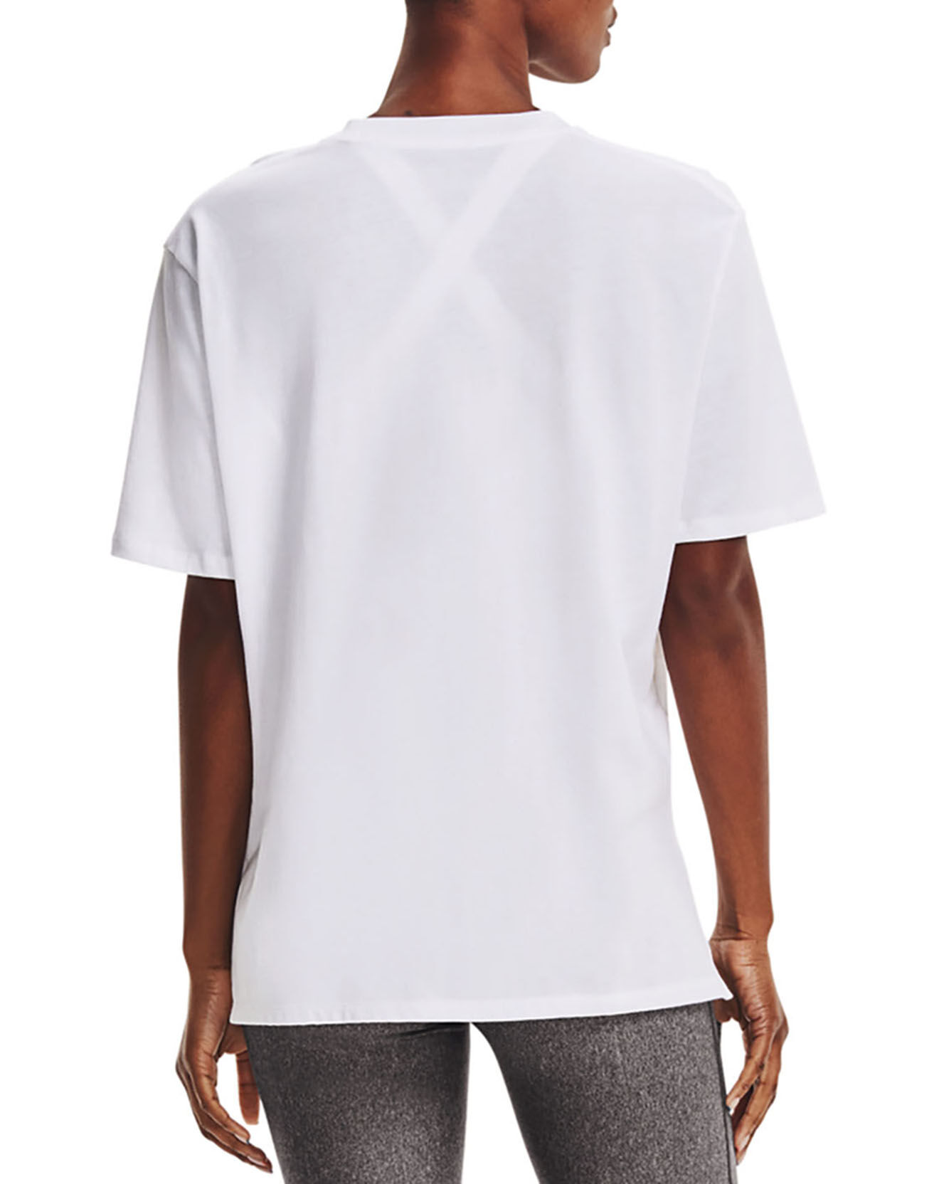 Under Armour T-Shirt Oversized Graphic blanc