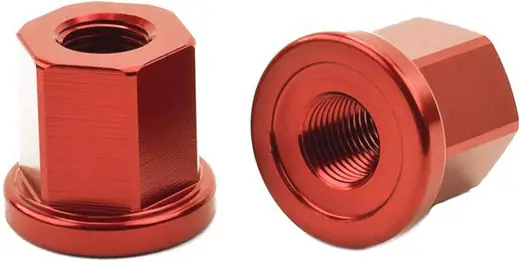 Mission Aluminum BMX Hjulbolts Møtrikker | SkatePro