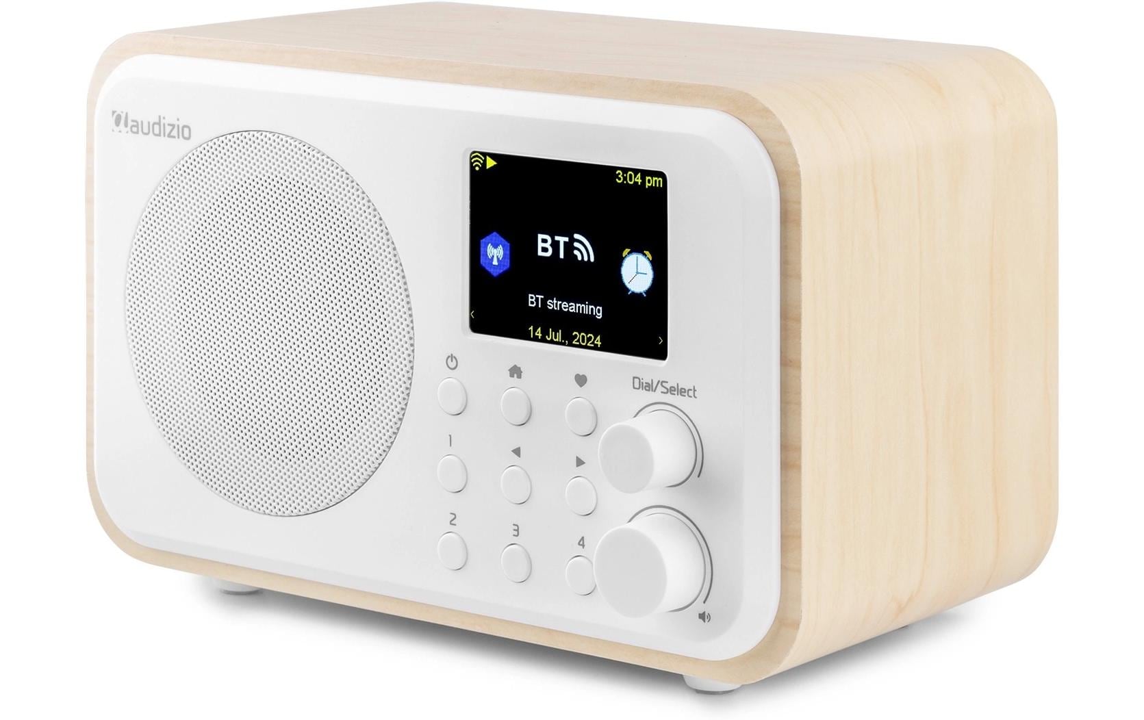 DAB+ Radio Vicenza Weiss<br>DAB+ Radio mit Akku, Internet Radio und Bluetooth